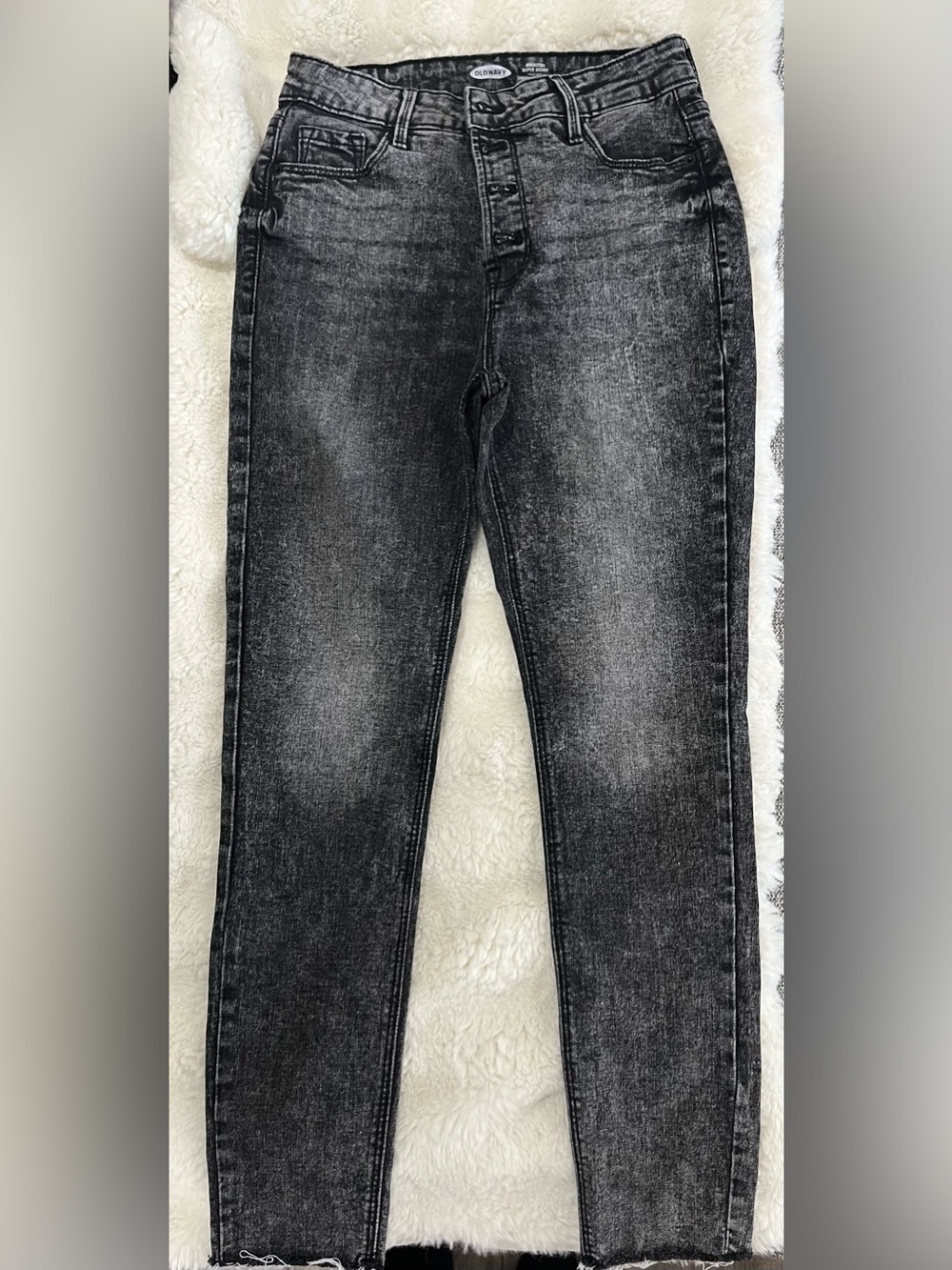 Old Navy Women's Black Wash High-Rise Jeans